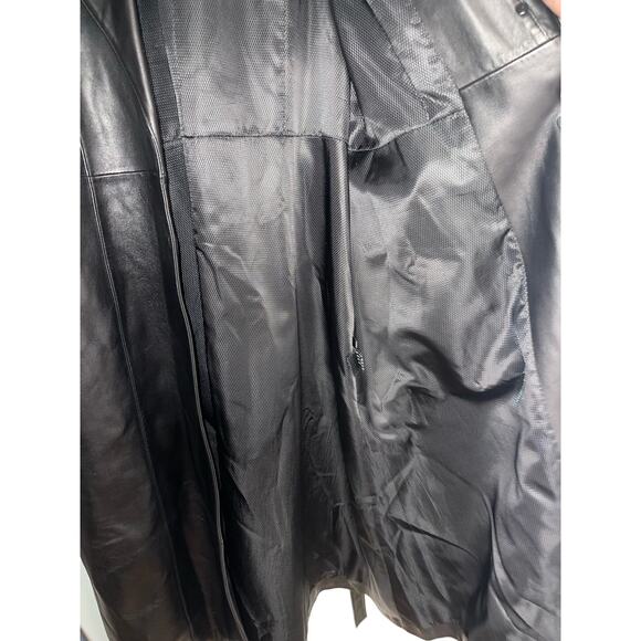 Rosleen Women’s Genuine Leather Full Length Coat Size Large - Picture 9 of 12